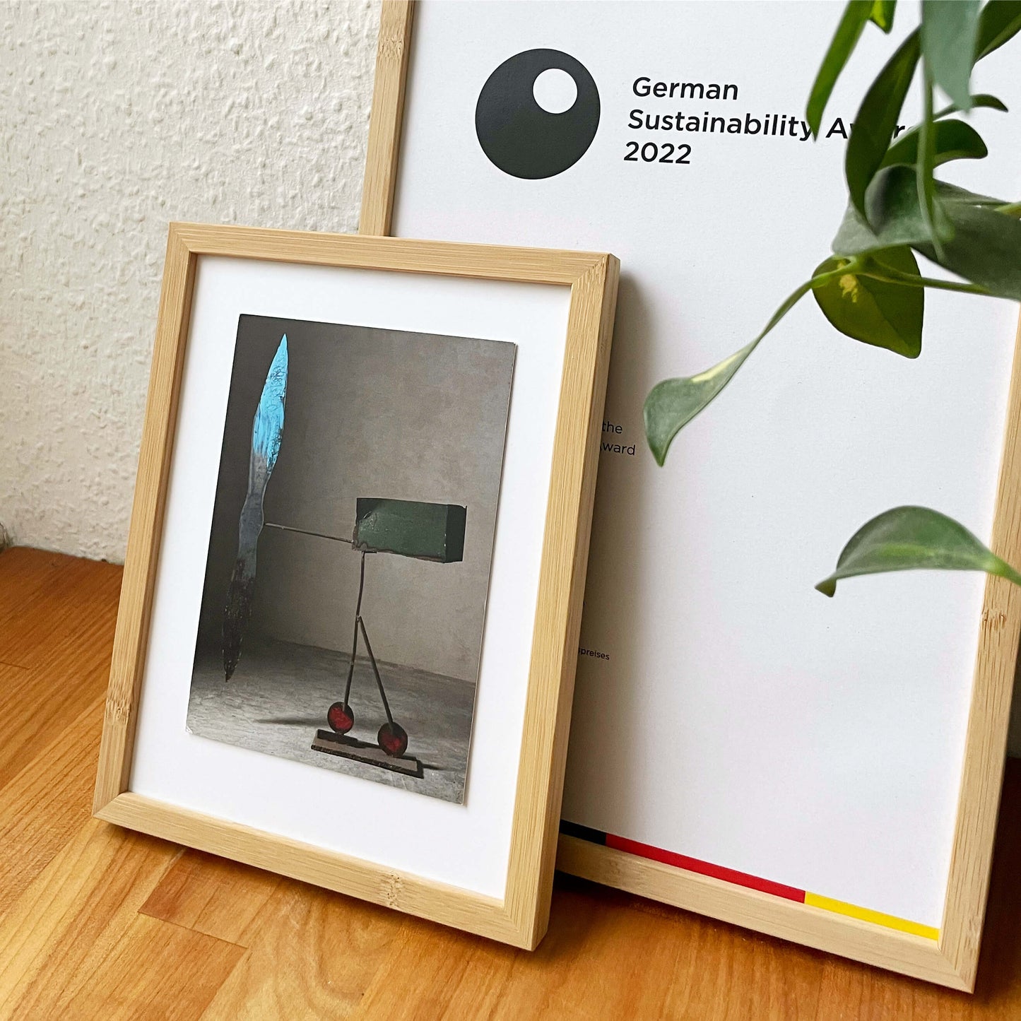 15x20cm Ecofray Scandi Holzbilderrahmen schmal und kantig